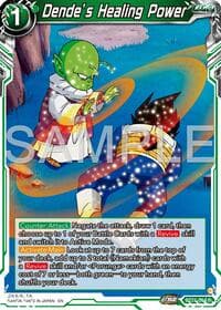 Dende's Healing Power - History of Z - Dragon Ball Super: Masters card