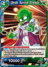 Dende, Survival Strategy - History of Z - Dragon Ball Super: Masters card