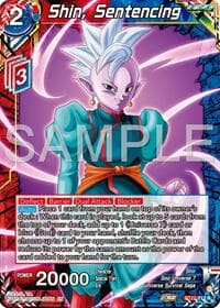 Shin, Sentencing - History of Z - Dragon Ball Super: Masters card