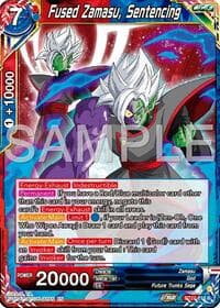 Fused Zamasu, Sentencing - History of Z - Dragon Ball Super: Masters card