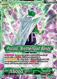Piccolo // Piccolo, Brotherhood Bonds - History of Z - Dragon Ball Super: Masters card
