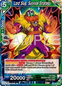 Lord Slug, Survival Strategy - History of Z - Dragon Ball Super: Masters card