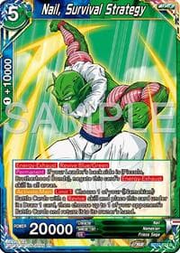 Nail, Survival Strategy - History of Z - Dragon Ball Super: Masters card