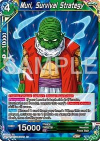 Muri, Survival Strategy - History of Z - Dragon Ball Super: Masters card