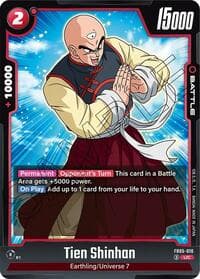 Tien Shinhan - FB05-010 - New Adventure - Dragon Ball Super: Fusion World card
