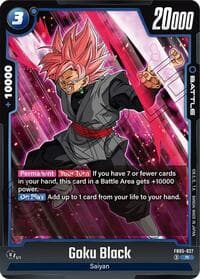 Goku Black - New Adventure - Dragon Ball Super: Fusion World card