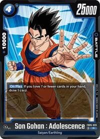 Son Gohan : Adolescence - FB05-033 - New Adventure - Dragon Ball Super: Fusion World card