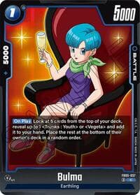 Bulma - FB05-037 - New Adventure - Dragon Ball Super: Fusion World card