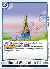 Sacred World of the Kai - New Adventure - Dragon Ball Super: Fusion World card