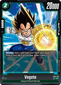 Vegeta - FB05-063 - New Adventure - Dragon Ball Super: Fusion World card