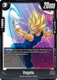 Vegeta - FB05-113 - New Adventure - Dragon Ball Super: Fusion World card