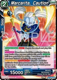 Marcarita, Caution - History of Z - Dragon Ball Super: Masters card