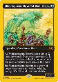 Mimeoplasm, Revered One (First-Place Foil) - Aetherdrift - Magic: The Gathering card