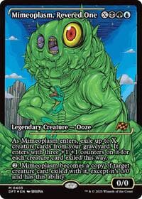 Mimeoplasm, Revered One (Showcase) - Aetherdrift - Magic: The Gathering card