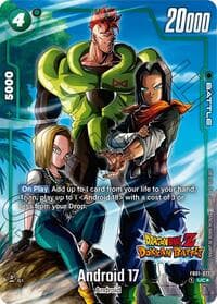 Android 17 - FB01-077 (Dragon Ball Z Dokkan Battle Alternate Art) - Awakened Pulse Alternate Art Reprints - Dragon Ball Super: Fusion World card