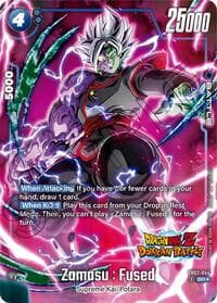 Zamasu : Fused - FB02-044 (Dragon Ball Z Dokkan Battle Alternate Art) - Blazing Aura Alternate Art Reprints - Dragon Ball Super: Fusion World card
