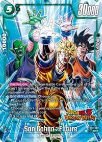 Son Gohan : Future (Dragon Ball Z Dokkan Battle Alternate Art) - Blazing Aura Alternate Art Reprints - Dragon Ball Super: Fusion World card