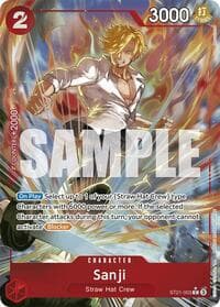 Sanji (Parallel) - ST-21: Starter Deck 21 EX Gear 5 - One Piece Card Game card