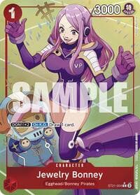 Jewelry Bonney (Parallel) - ST-21: Starter Deck 21 EX Gear 5 - One Piece Card Game card