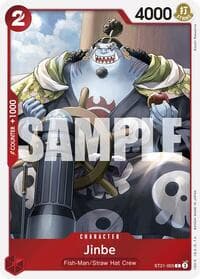 Jinbe - ST-21: Starter Deck 21 EX Gear 5 - One Piece Card Game card