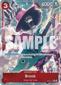 Brook (Parallel) - ST-21: Starter Deck 21 EX Gear 5 - One Piece Card Game card