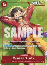 Monkey.D.Luffy (014) (Parallel) - ST-21: Starter Deck 21 EX Gear 5 - One Piece Card Game card