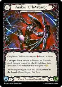 Arakni, Orb-Weaver // Arakni, Redback - The Hunted - Flesh and Blood TCG card