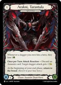 Arakni, Tarantula // Arakni, Trap-Door - The Hunted - Flesh and Blood TCG card