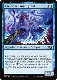 Caelorna, Coral Tyrant - Aetherdrift - Magic: The Gathering card