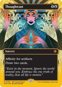 Thoughtcast (Borderless) (First-Place Foil) - Special Guests - Magic: The Gathering card