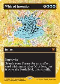 Whir of Invention (Borderless) (First-Place Foil) - Special Guests - Magic: The Gathering card