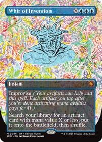 Whir of Invention (Borderless) - Special Guests - Magic: The Gathering card