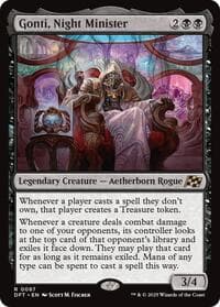 Gonti, Night Minister - Aetherdrift - Magic: The Gathering card
