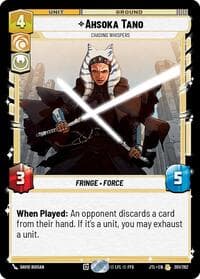 Ahsoka Tano - Chasing Whispers - Jump to Lightspeed - Star Wars: Unlimited card