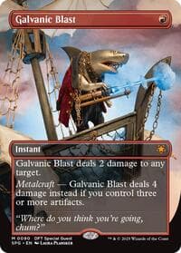 Galvanic Blast (Borderless) - Special Guests - Magic: The Gathering card
