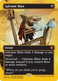 Galvanic Blast (Borderless) (First-Place Foil) - Special Guests - Magic: The Gathering card