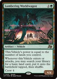 Lumbering Worldwagon (DFT Bundle) - Unique and Miscellaneous Promos - Magic: The Gathering card