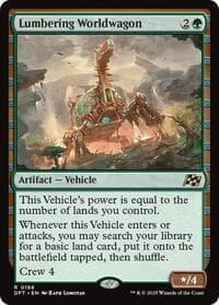 Lumbering Worldwagon - Aetherdrift - Magic: The Gathering card
