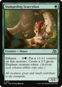 Stampeding Scurryfoot - Aetherdrift - Magic: The Gathering card