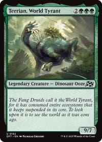 Terrian, World Tyrant - Aetherdrift - Magic: The Gathering card