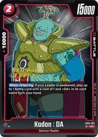 Kadan : DA - New Adventure Release Event Cards - Dragon Ball Super: Fusion World card