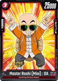 Master Roshi (Mini) : DA - New Adventure Release Event Cards - Dragon Ball Super: Fusion World card