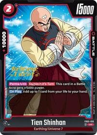 Tien Shinhan - FB05-010 - New Adventure Release Event Cards - Dragon Ball Super: Fusion World card