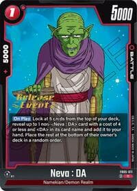 Neva : DA - New Adventure Release Event Cards - Dragon Ball Super: Fusion World card