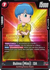 Bulma (Mini) : DA - New Adventure Release Event Cards - Dragon Ball Super: Fusion World card