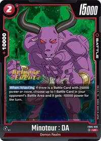 Minotaur : DA - New Adventure Release Event Cards - Dragon Ball Super: Fusion World card