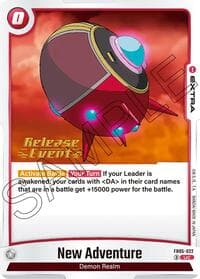 New Adventure - New Adventure Release Event Cards - Dragon Ball Super: Fusion World card