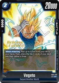 Vegeta - FB05-039 - New Adventure Release Event Cards - Dragon Ball Super: Fusion World card
