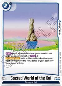 Sacred World of the Kai - New Adventure Release Event Cards - Dragon Ball Super: Fusion World card