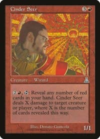 Cinder Seer - Urza's Destiny - Magic: The Gathering card